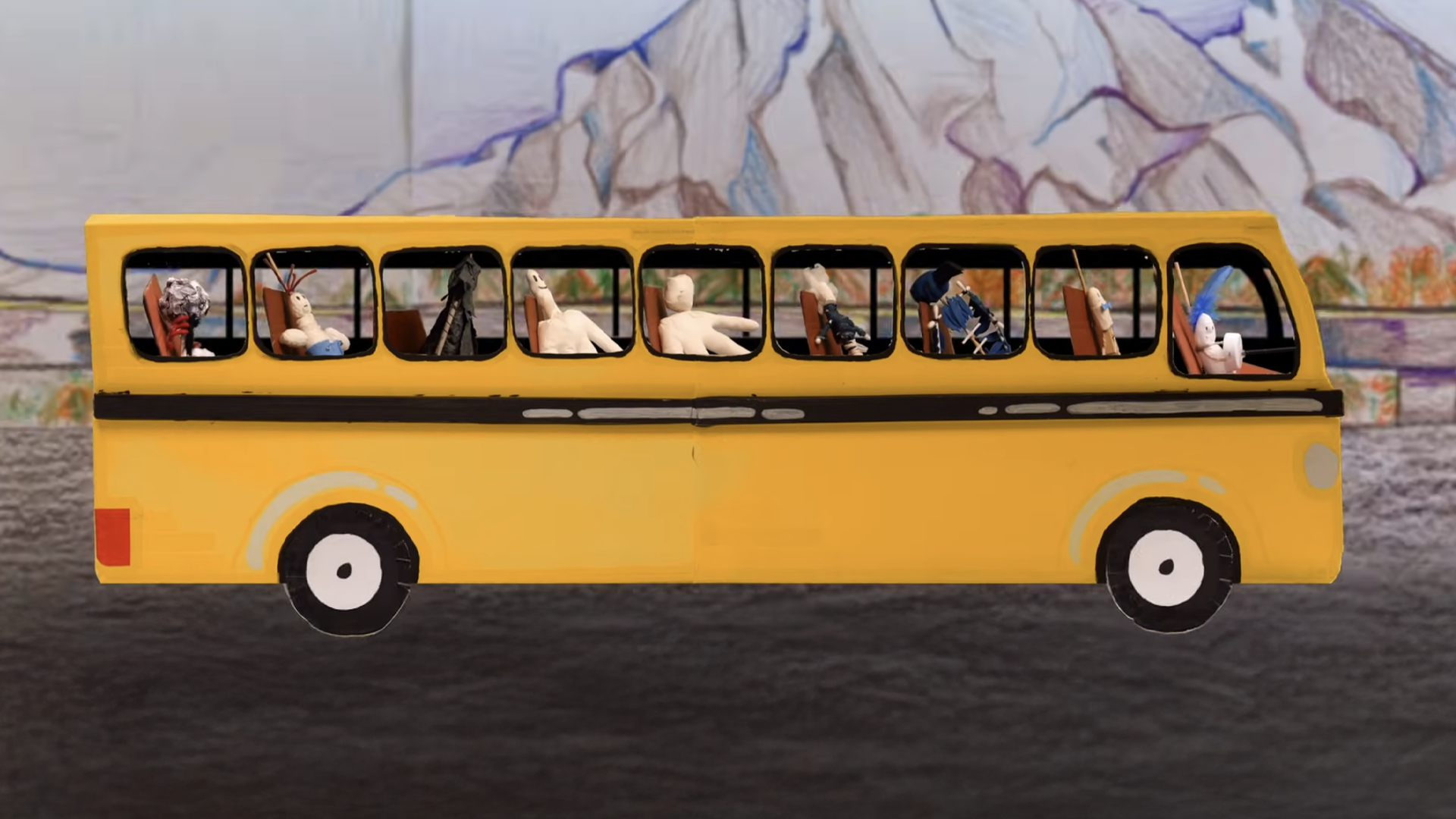 Un court-métrage mettant en scènes des marionnettes hautes en couleurs